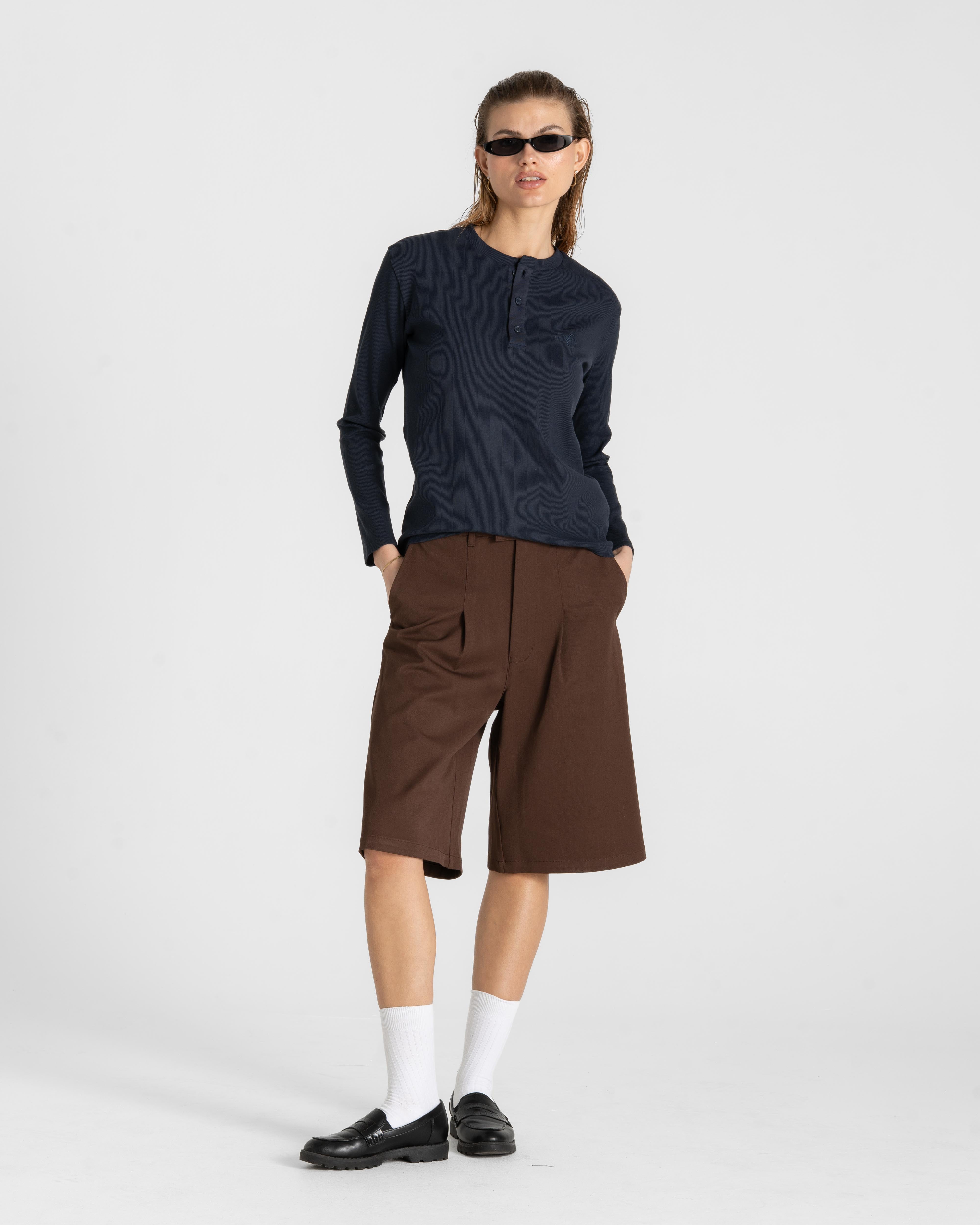 Bermuda Shorts Brown Dame