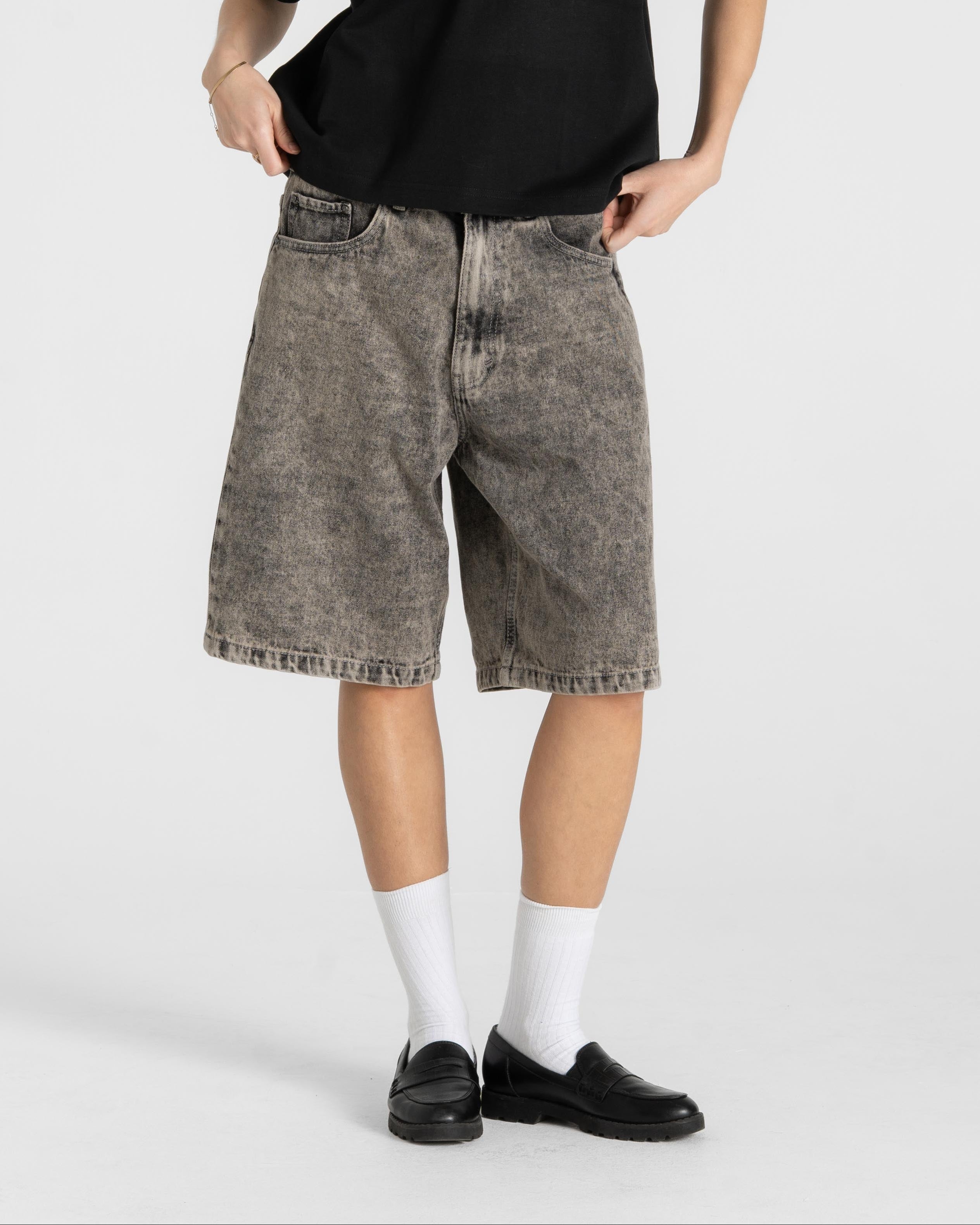 Jorts Washed Grey