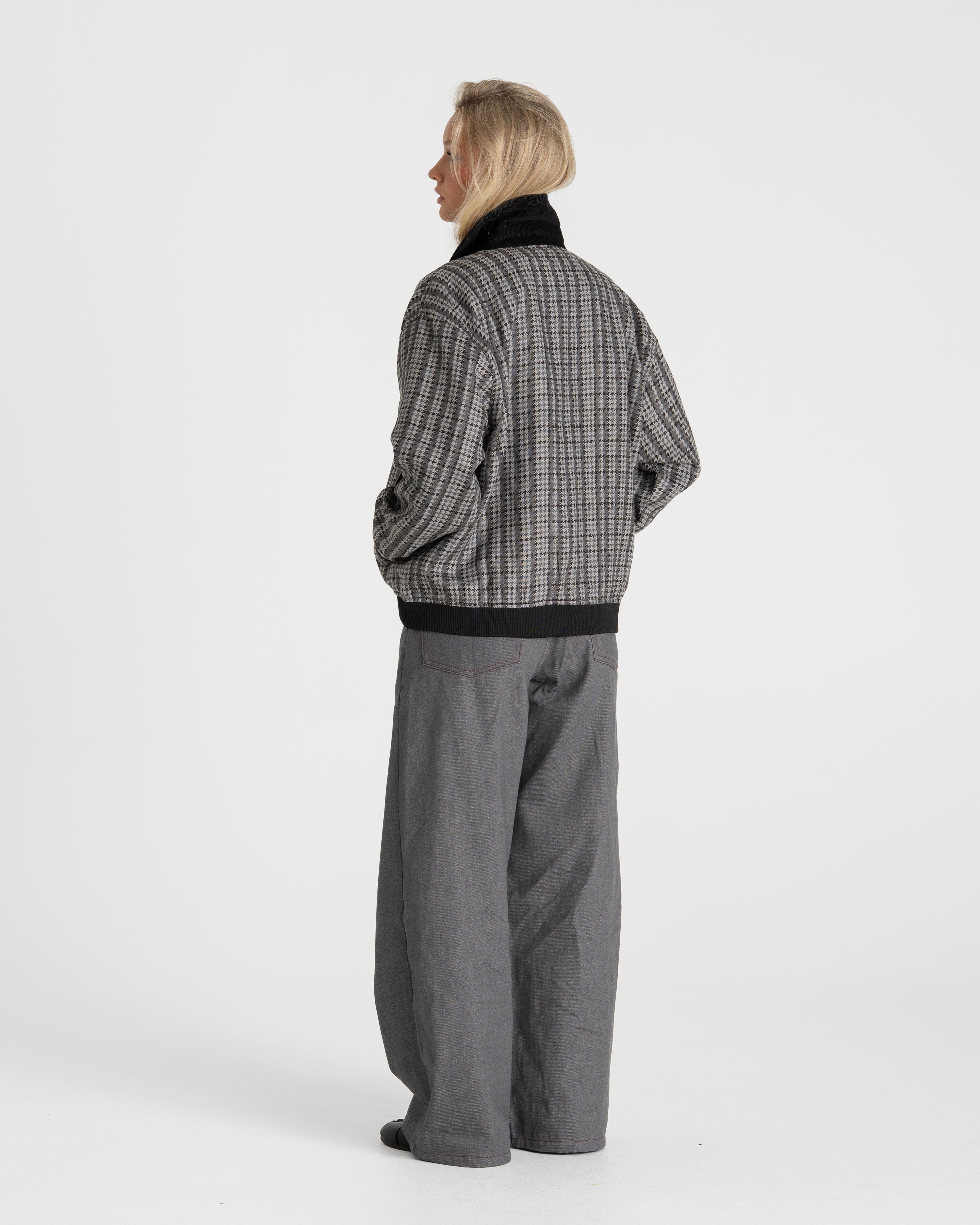 Raw Selvedge Denim Jeans grey