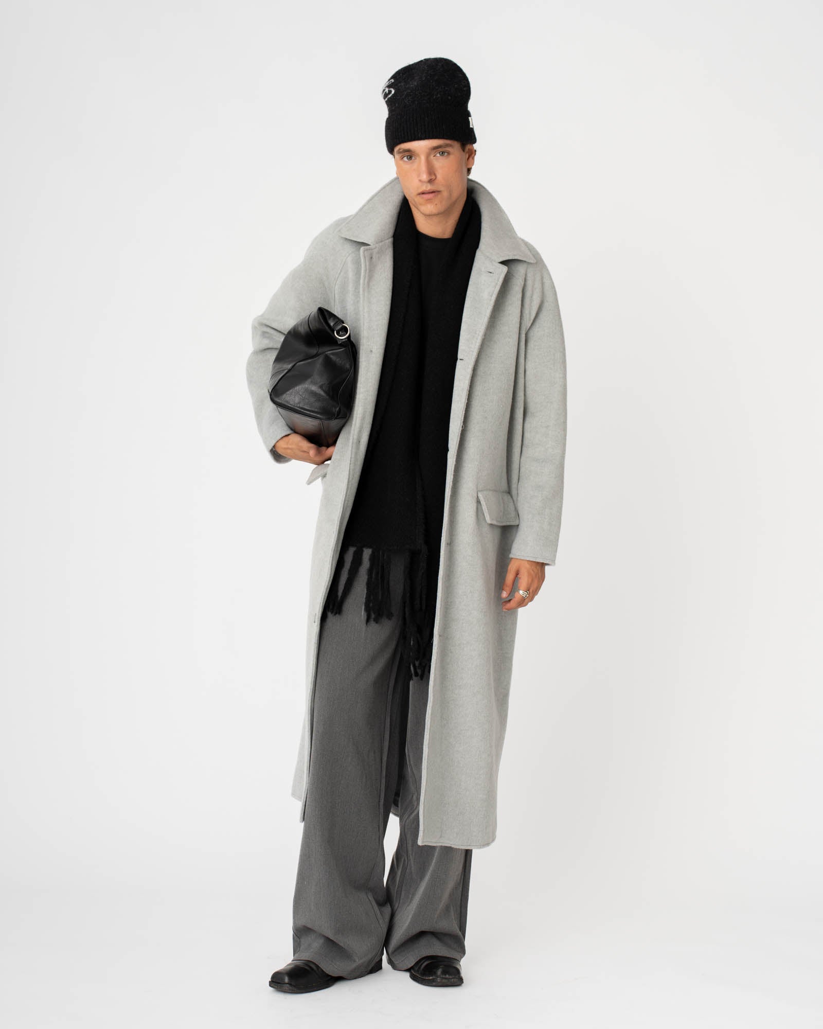 Raglan Coat Light Grey