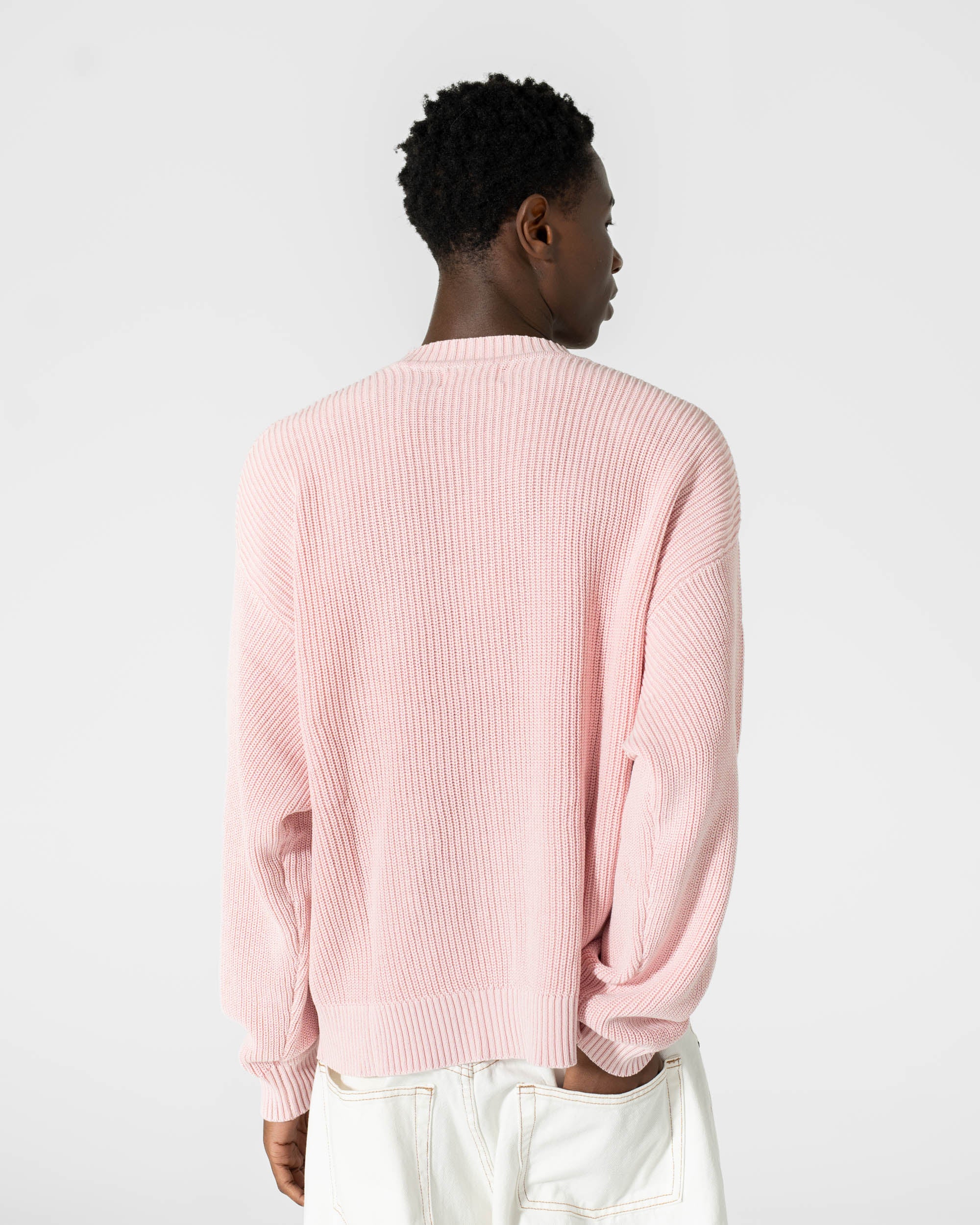 Knit Sweater Washed Pink