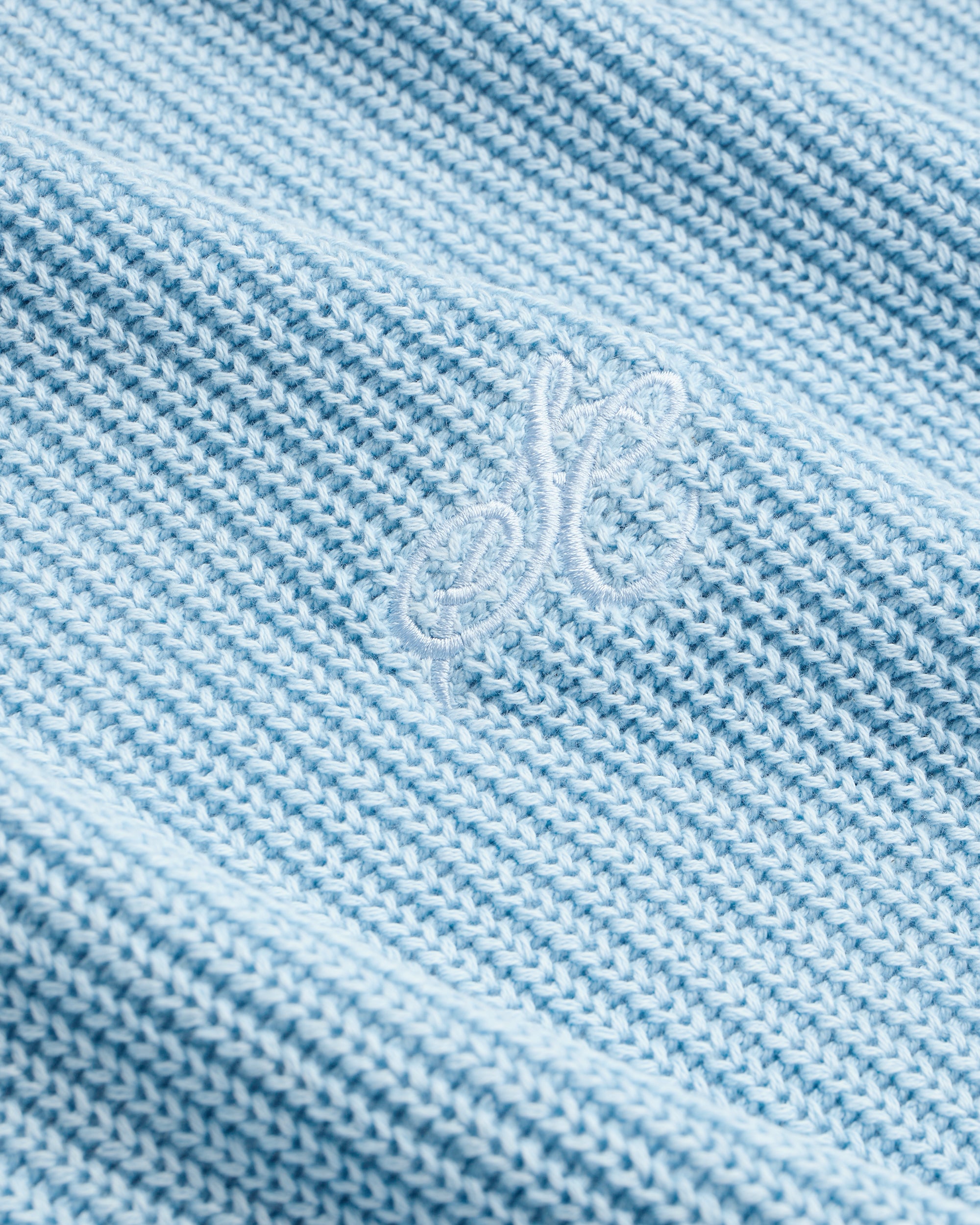 Knit Sweater Washed Blue