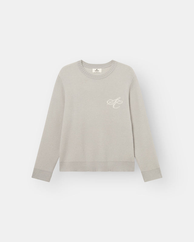 100% Wool Knit Grey