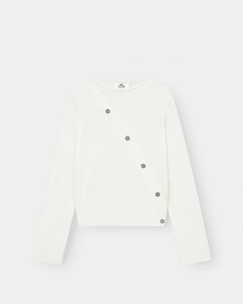 asymmetrisk-cardigan-cremehvid