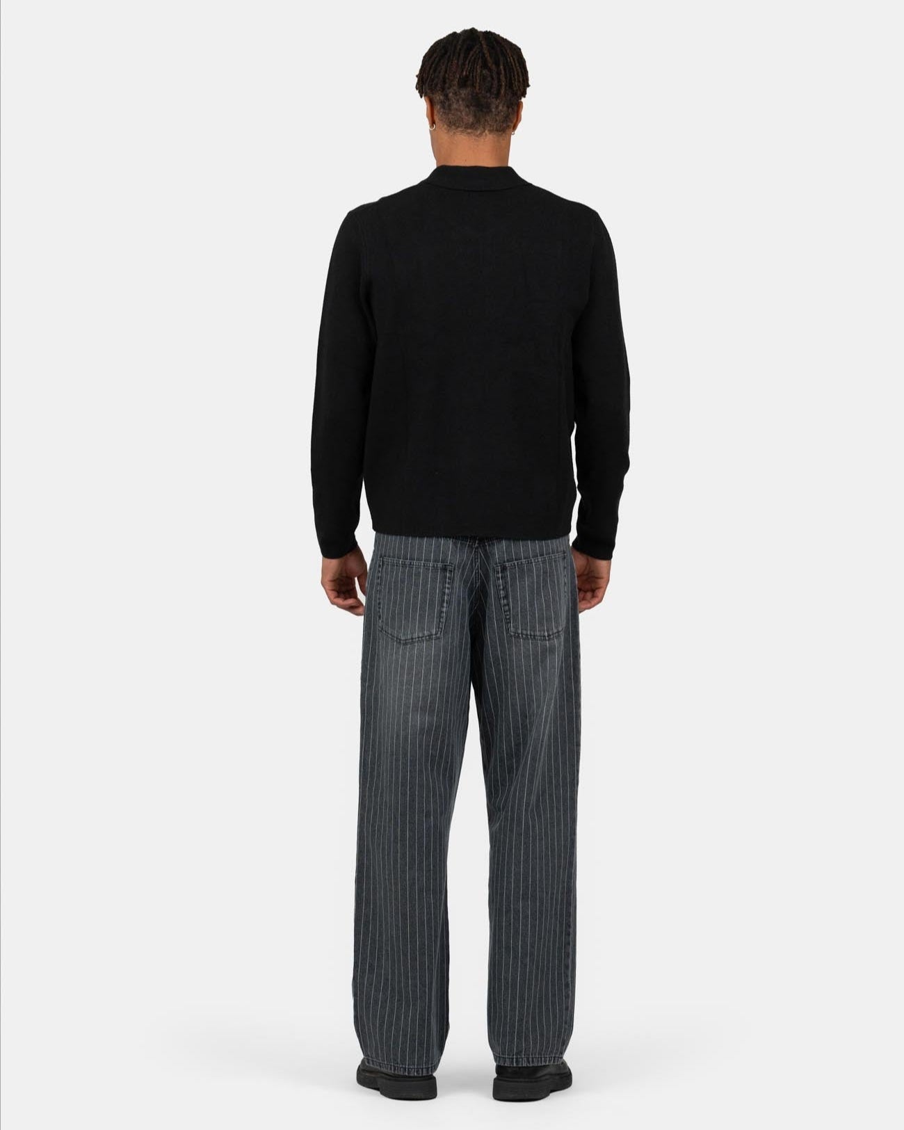Baggy Denim Jeans Washed Pinstripe | Skagen - clothing.dk