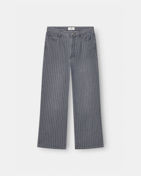 ★2025SS新作★WKNDRS★STRIPE DENIM PANTS PANTS - PANTS - WKNDRS