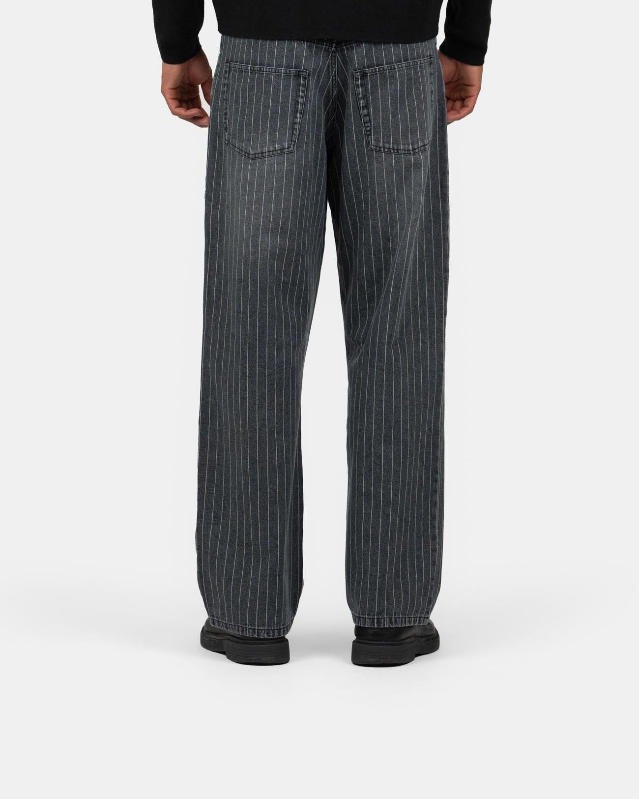Baggy Denim Jeans Washed Pinstripe | Skagen - clothing.dk