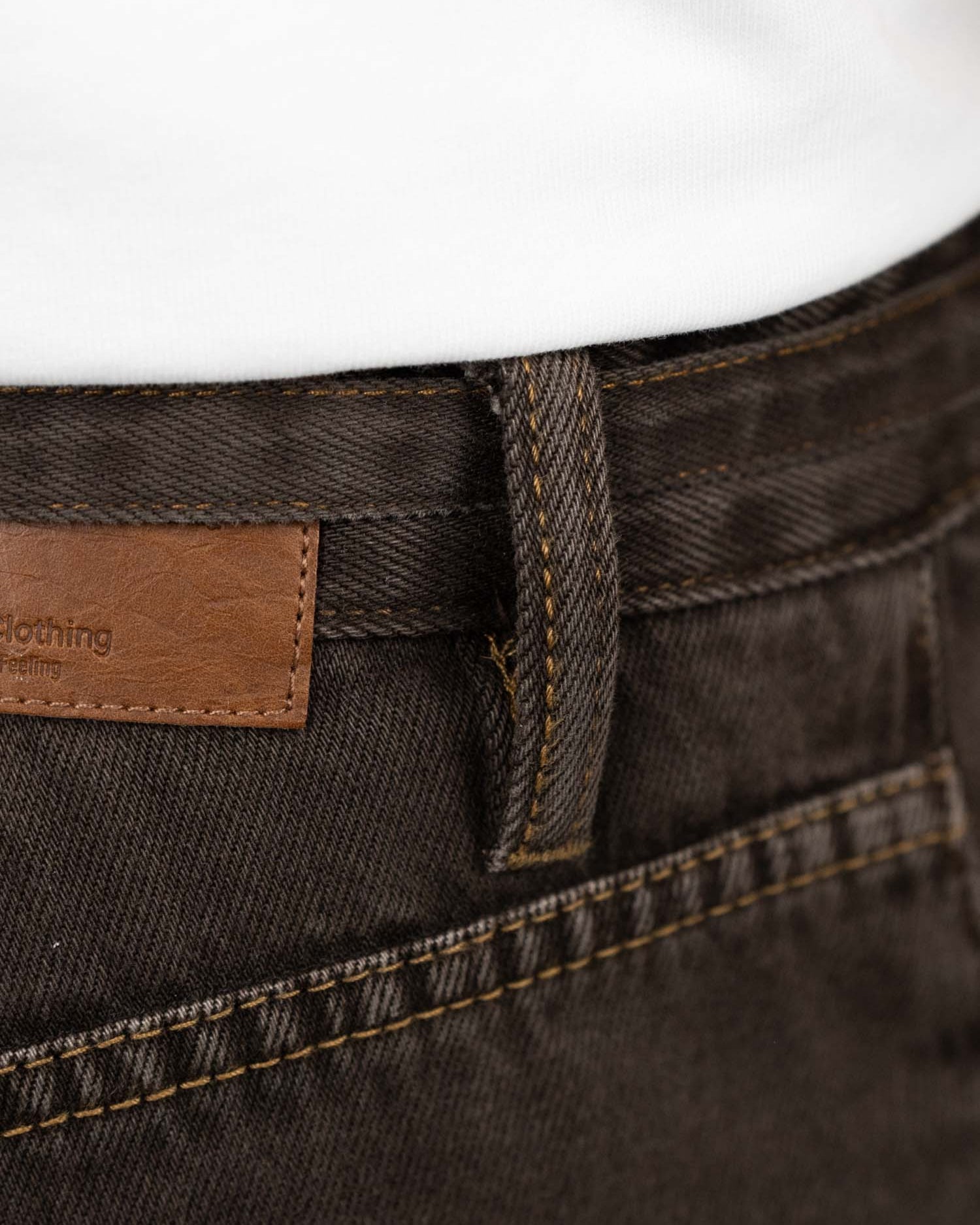 Belt Brown | Skagen - clothing.dk