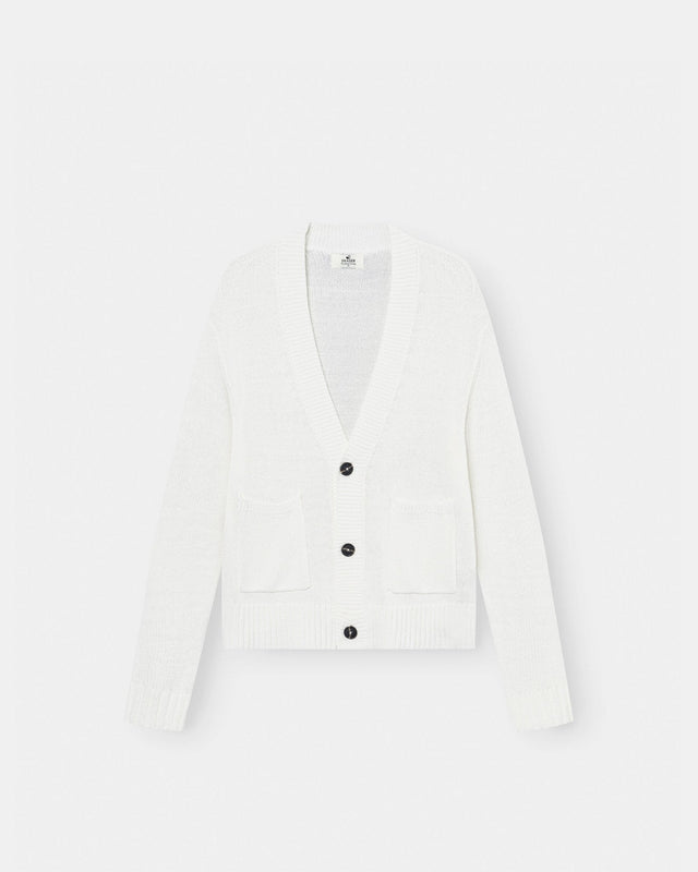 Cardigan With Pockets Hvid | Skagen - clothing.dk