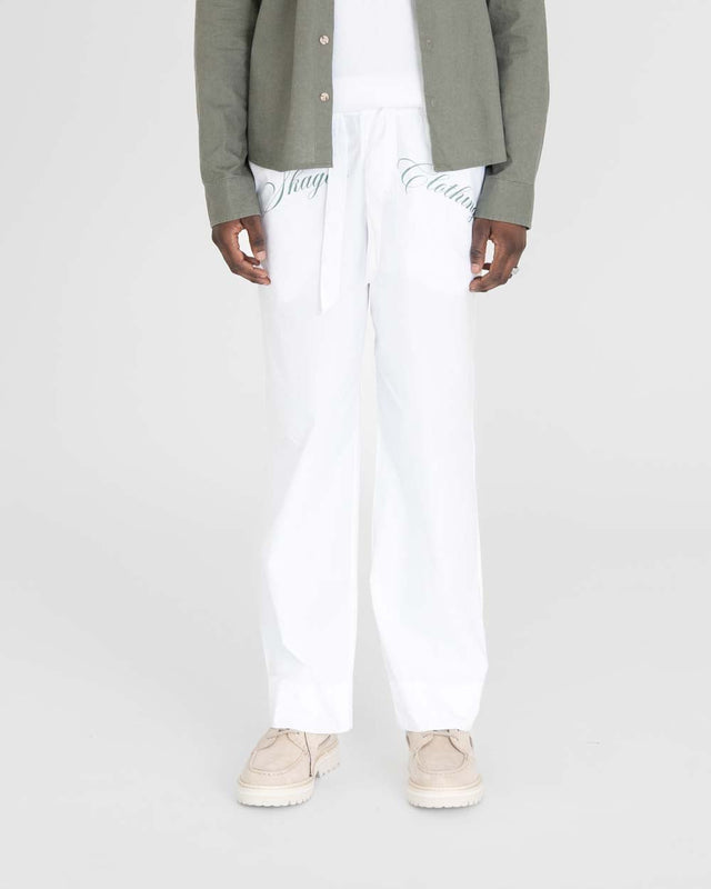Como White Pyjamas Pants
