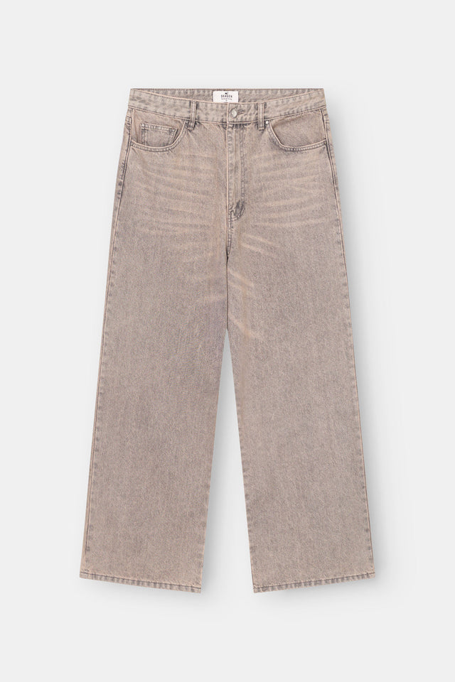 Baggy Denim Jeans Rose Vintage Wash