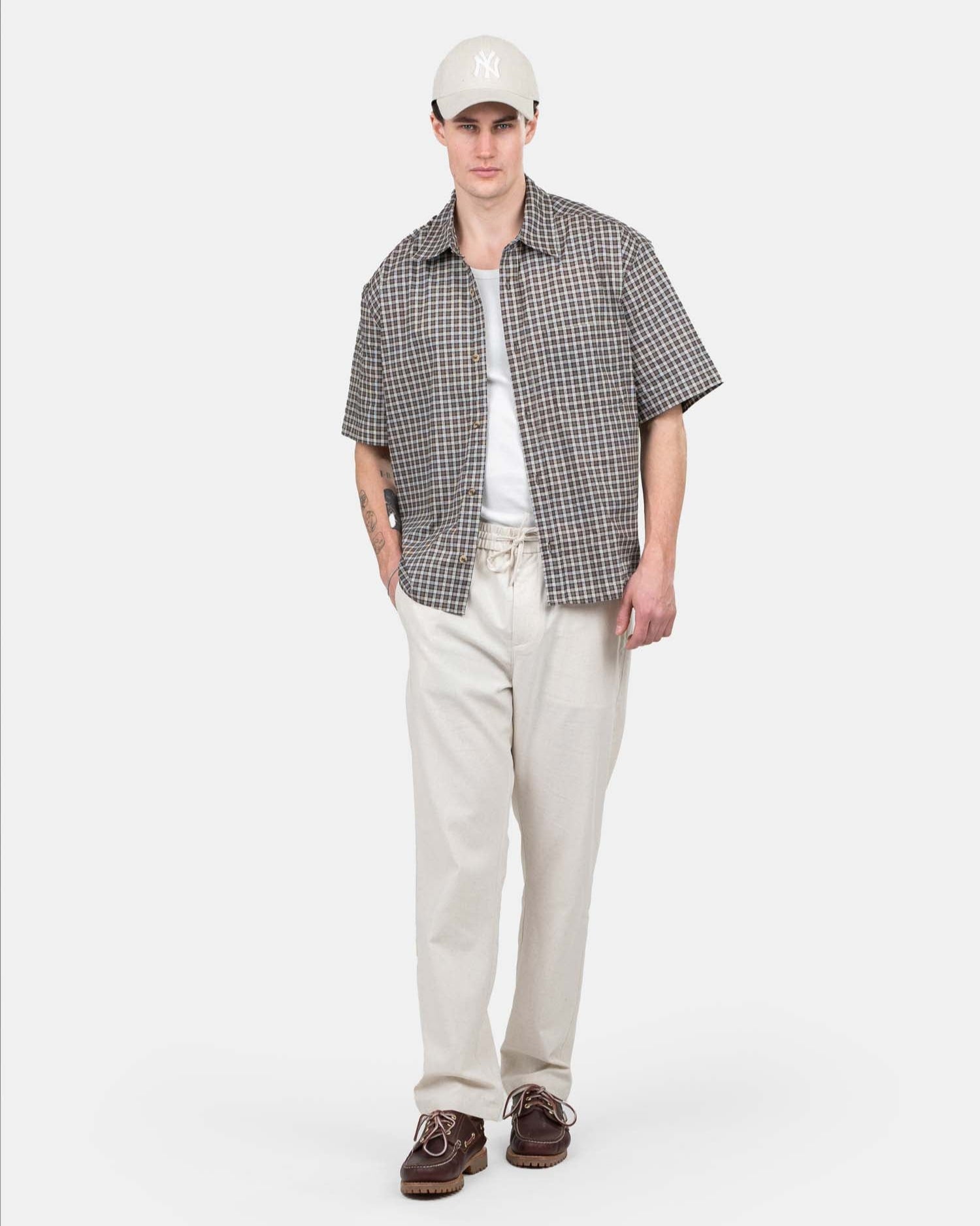 Linen pants beige - Buy now with 1-3 days delivery