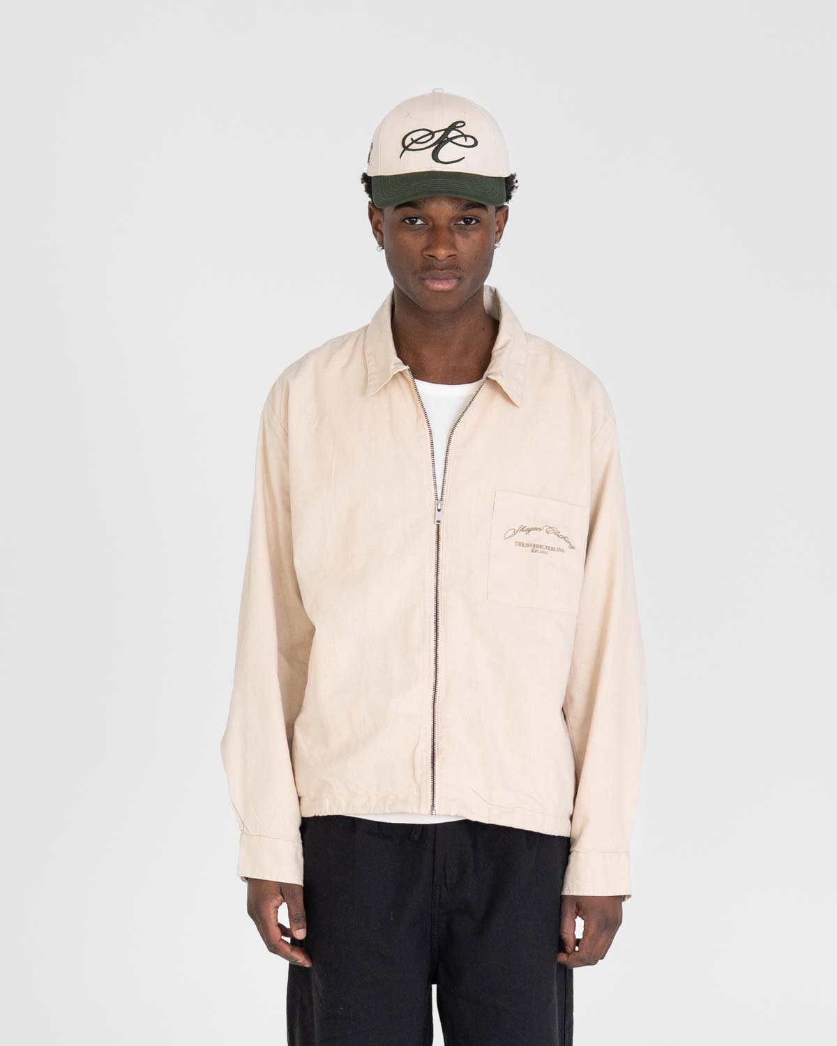 Hør Jakke Beige | Skagen - clothing.dk