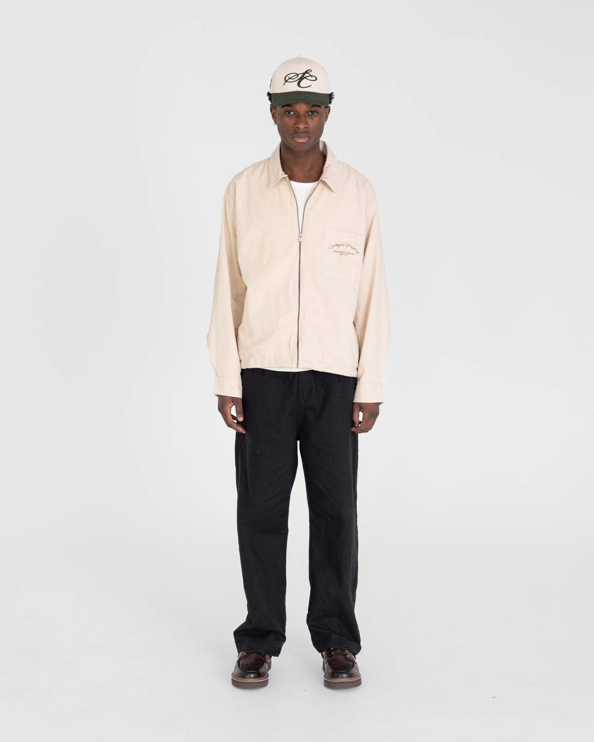 Hør Jakke Beige | Skagen - clothing.dk