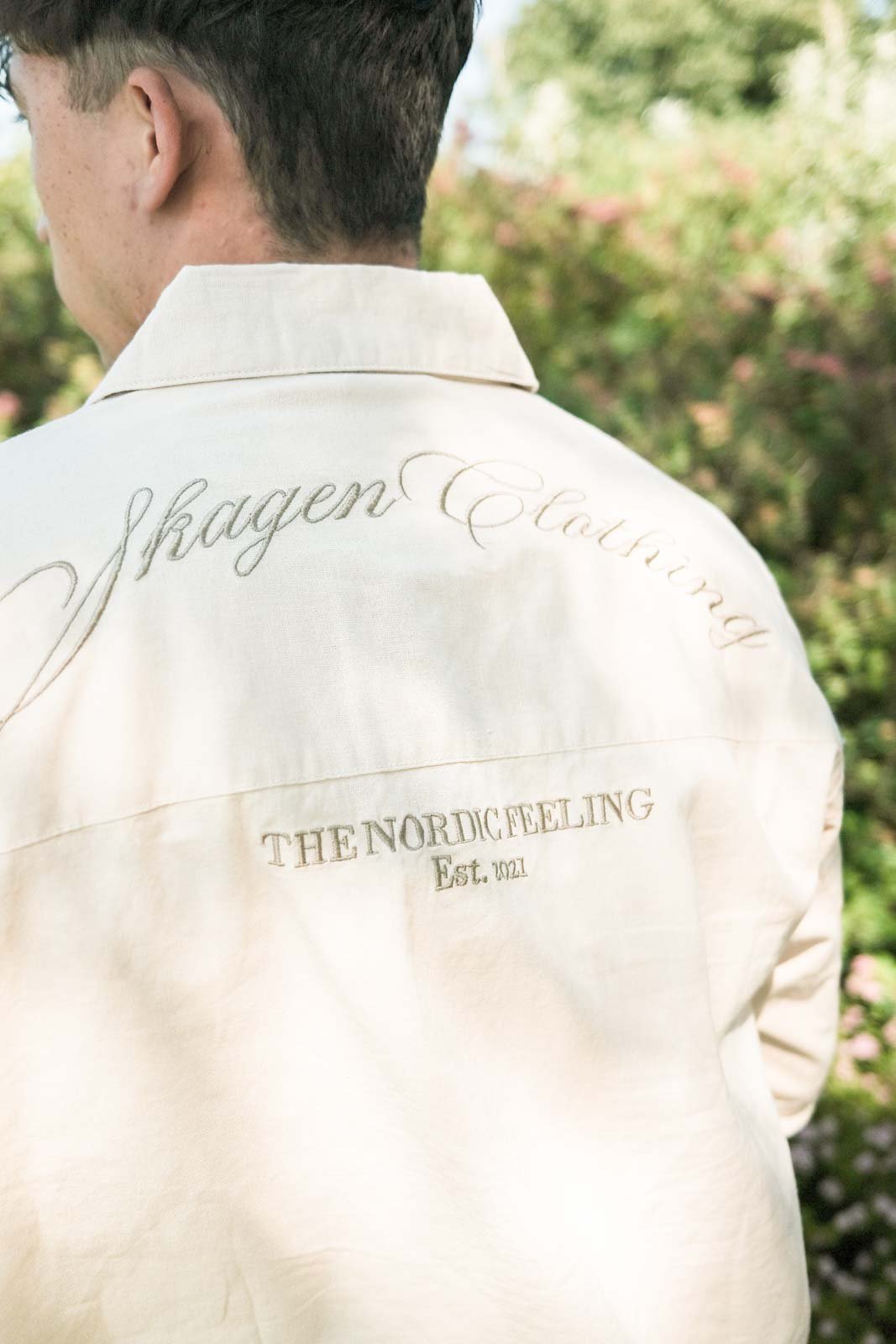 Hør Jakke Beige | Skagen - clothing.dk