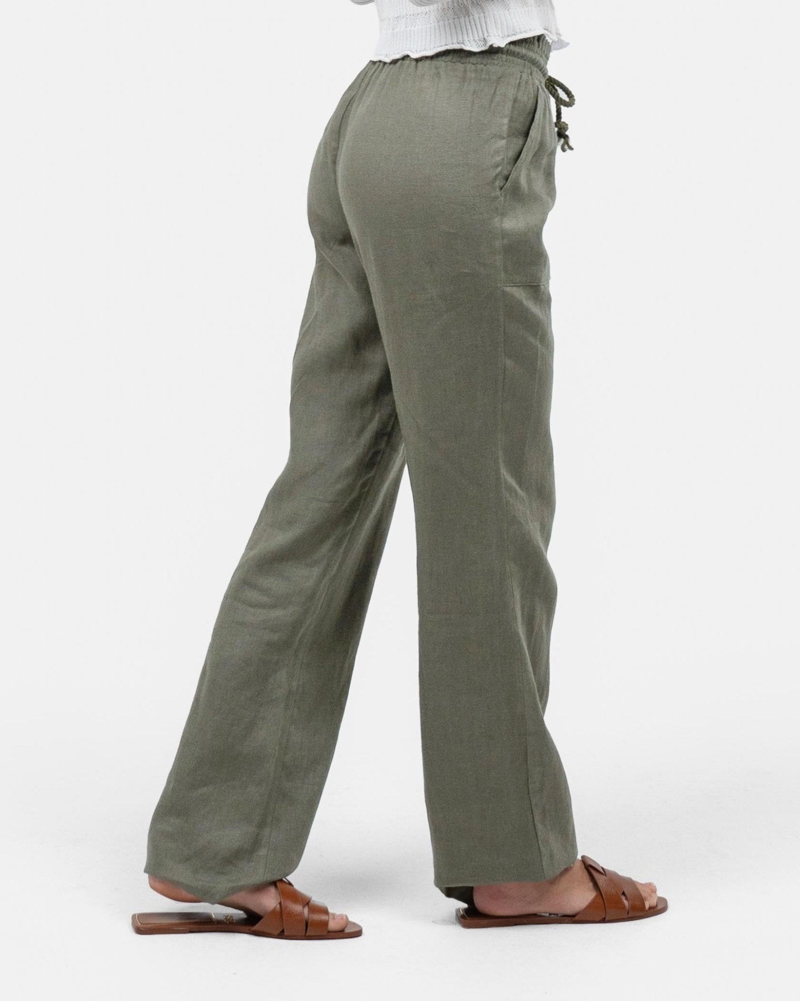 Hørbukser Lavtaljede Army | Skagen - clothing.dk