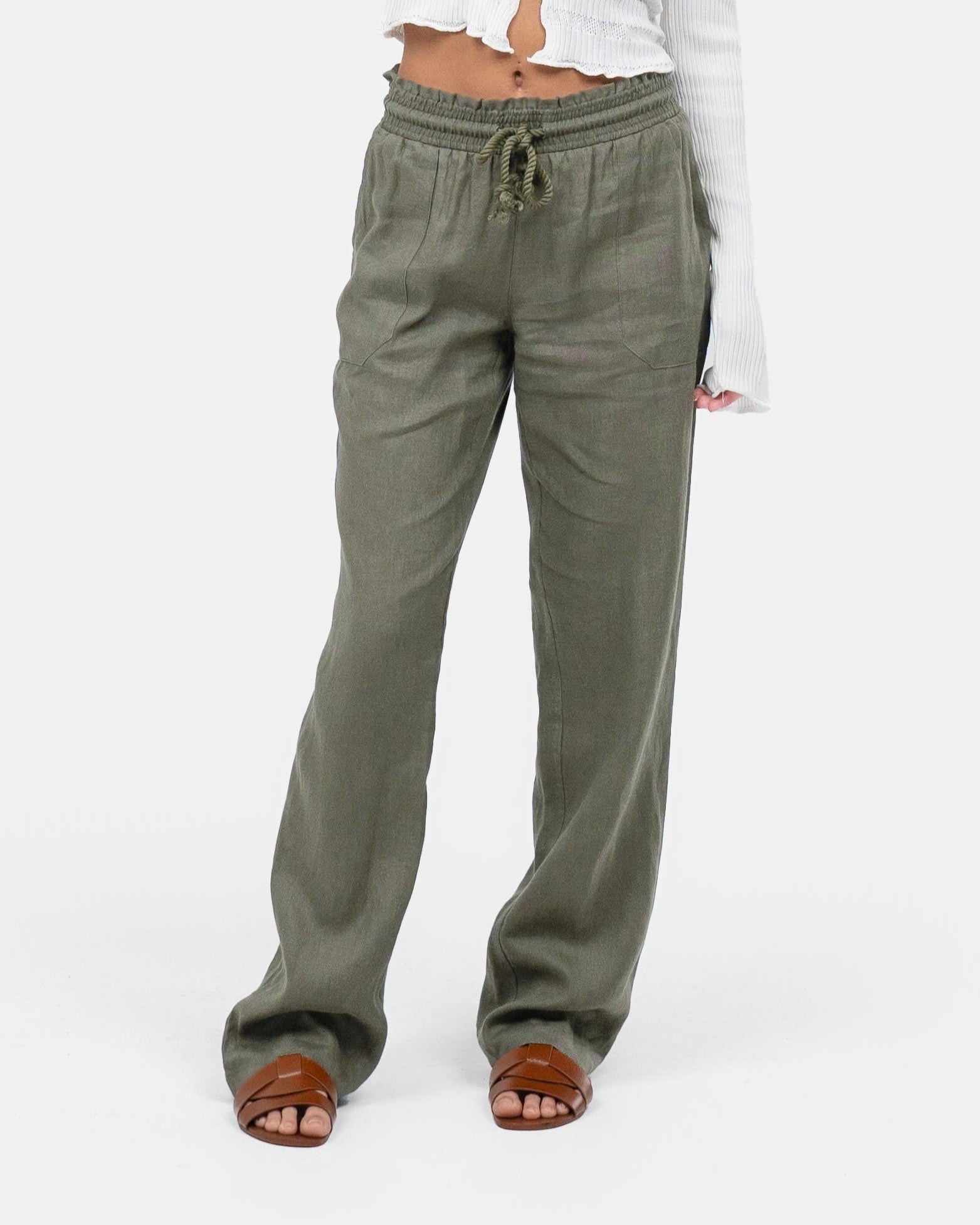 Hørbukser Lavtaljede Army | Skagen - clothing.dk