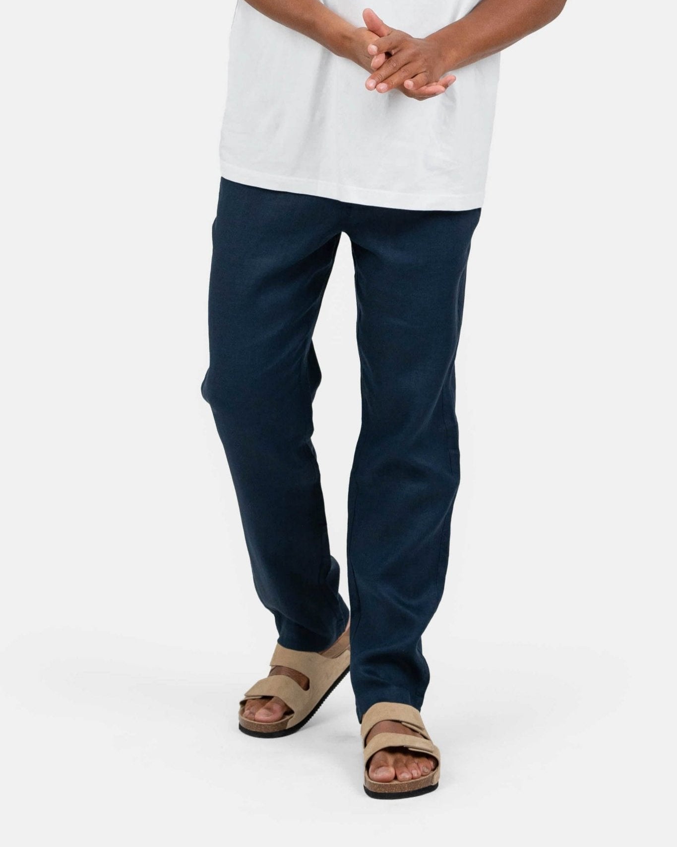 Hørbukser Navy | Skagen - clothing.dk