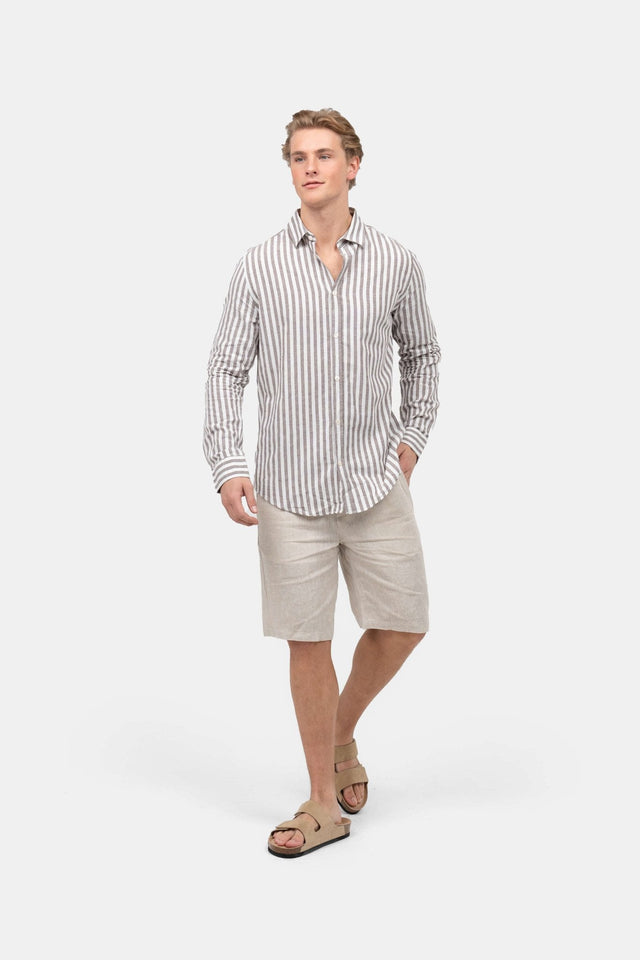 Hørshorts Beige |  Skagen-clothing.dk