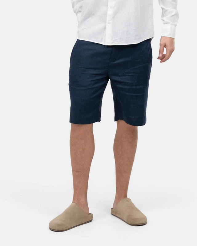 Hørshorts Navy |  Skagen-clothing.dk