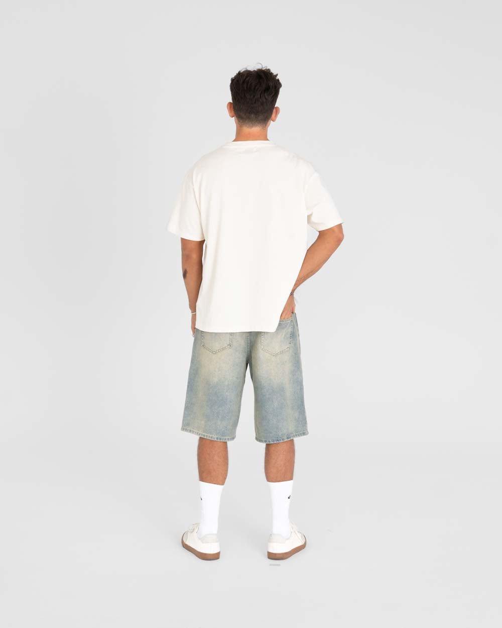 Jorts Light Blue Vintage Wash | Skagen - clothing.dk