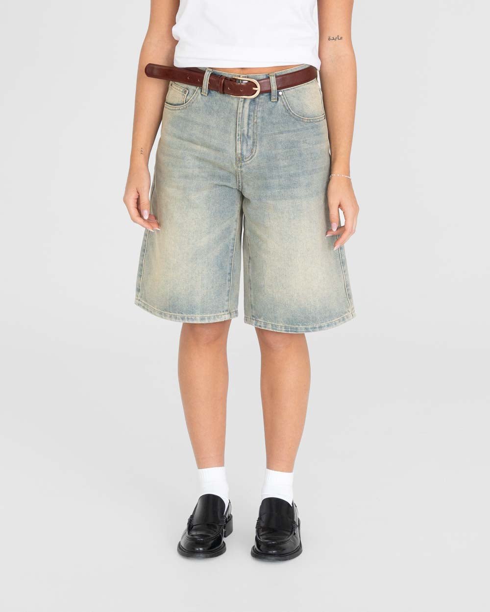 Jorts Light Blue Vintage Wash | Skagen - clothing.dk