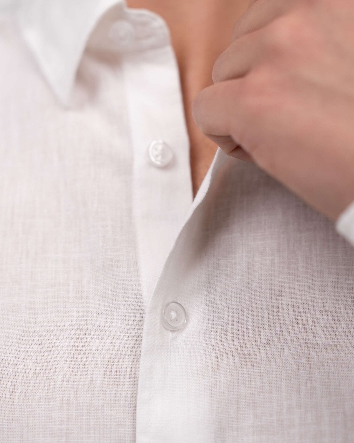 Langærmet Hørskjorte Hvid | Skagen - clothing.dk