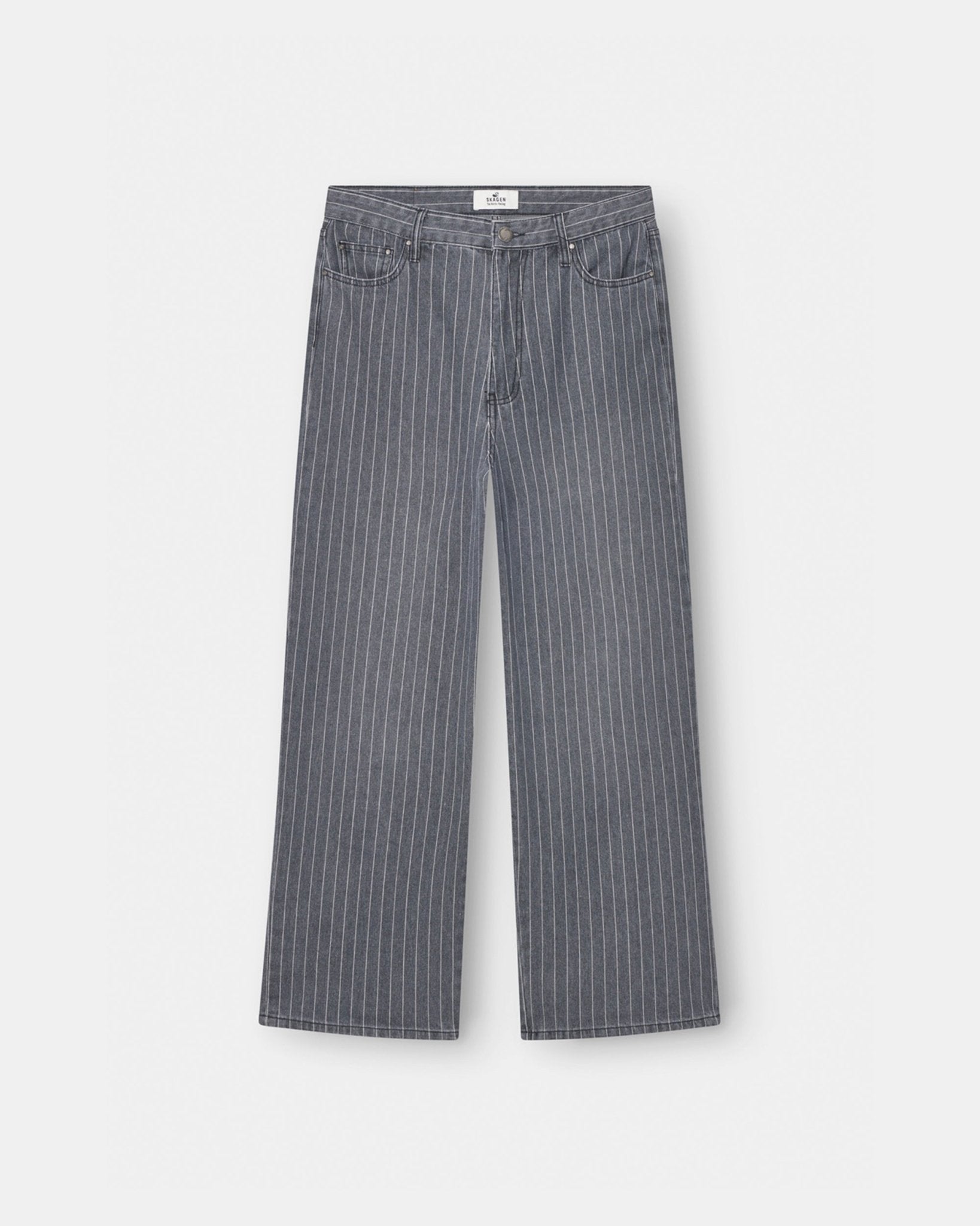 Loose Fit Denim Washed Pinstripe | Skagen - clothing.dk
