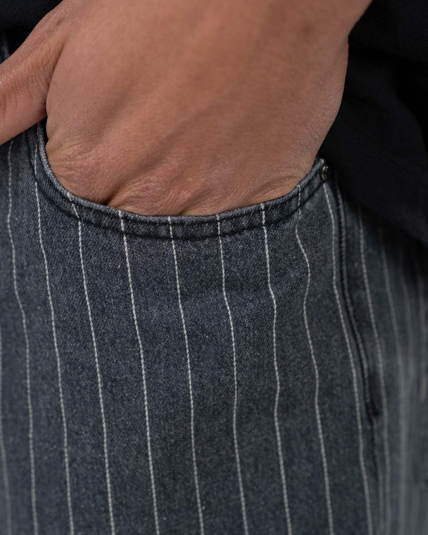 Loose Fit Denim Washed Pinstripe | Skagen - clothing.dk