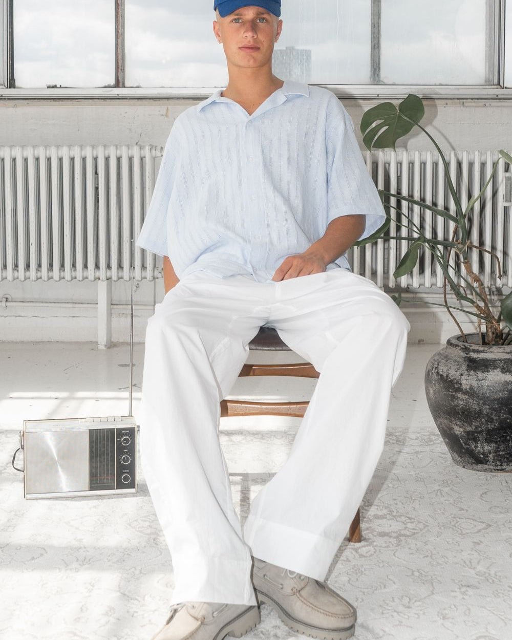 Pyjamas Pants Hvid | Skagen - clothing.dk