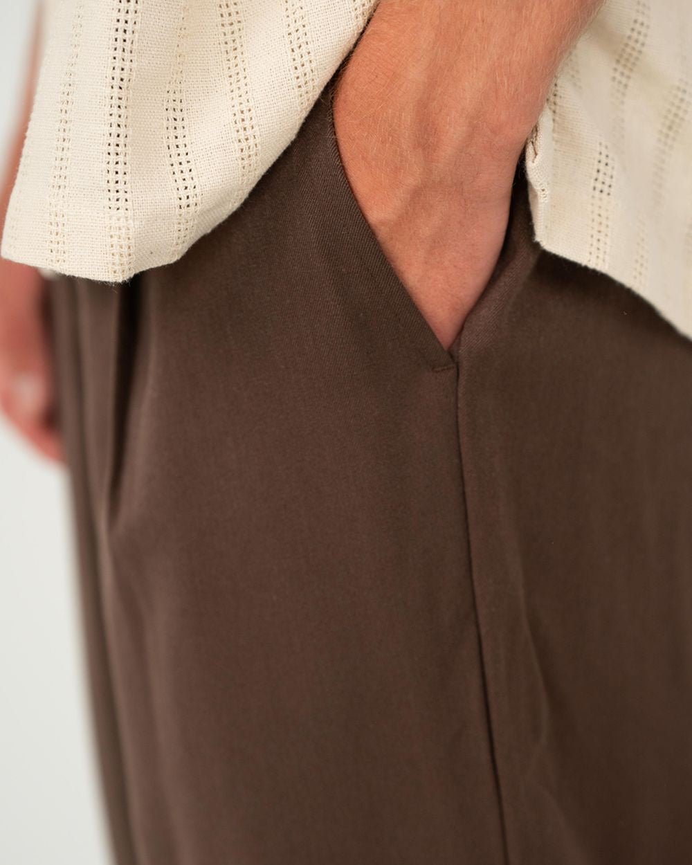 Suitpants Brun | Skagen - clothing.dk