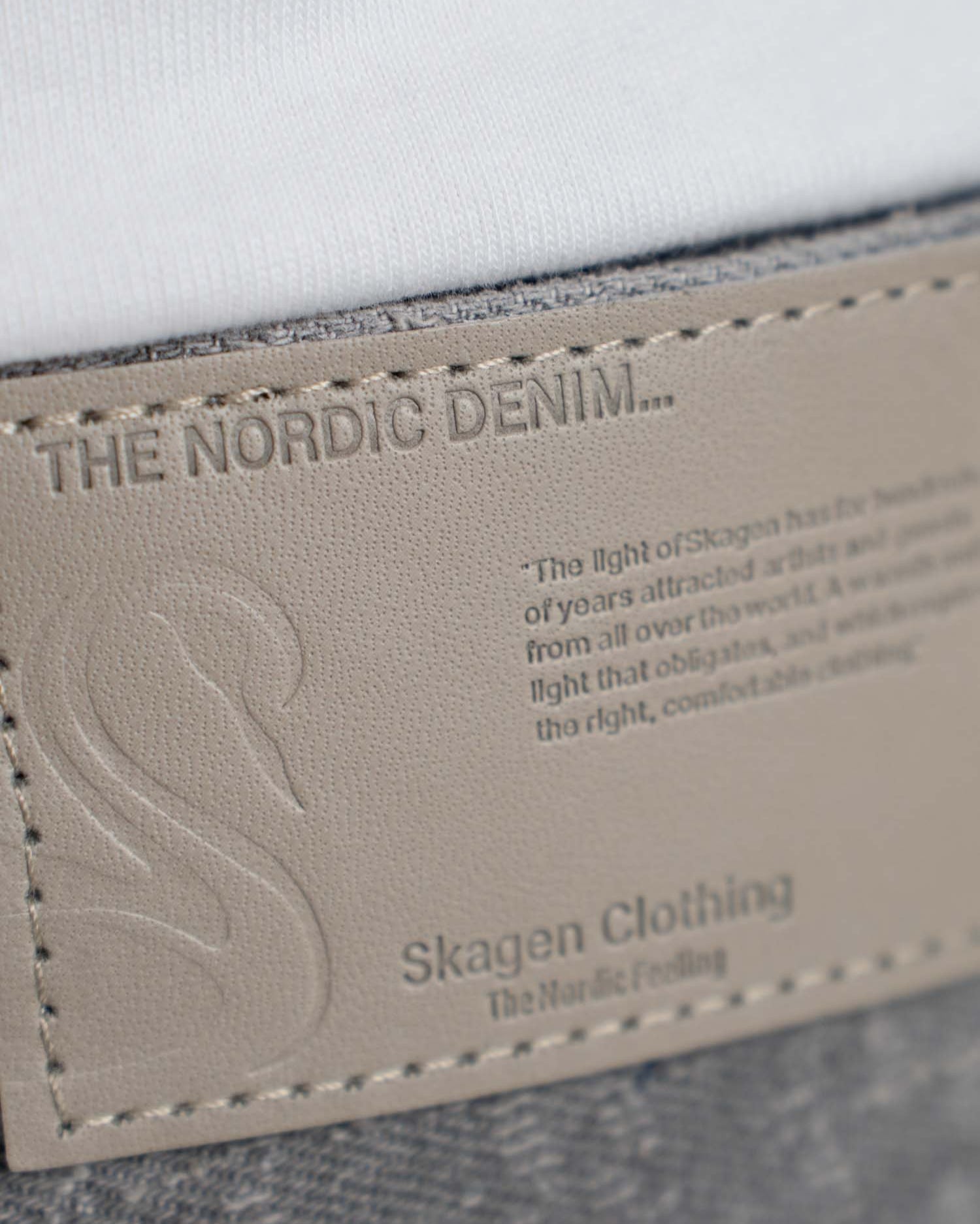 Textured Denim Jeans Grey | Skagen - clothing.dk