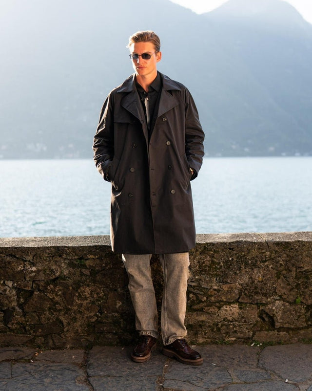 Trenchcoat Black | Skagen - clothing.dk