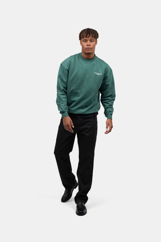 UNMARKED Sweatshirt Grøn |  Skagen-clothing.dk