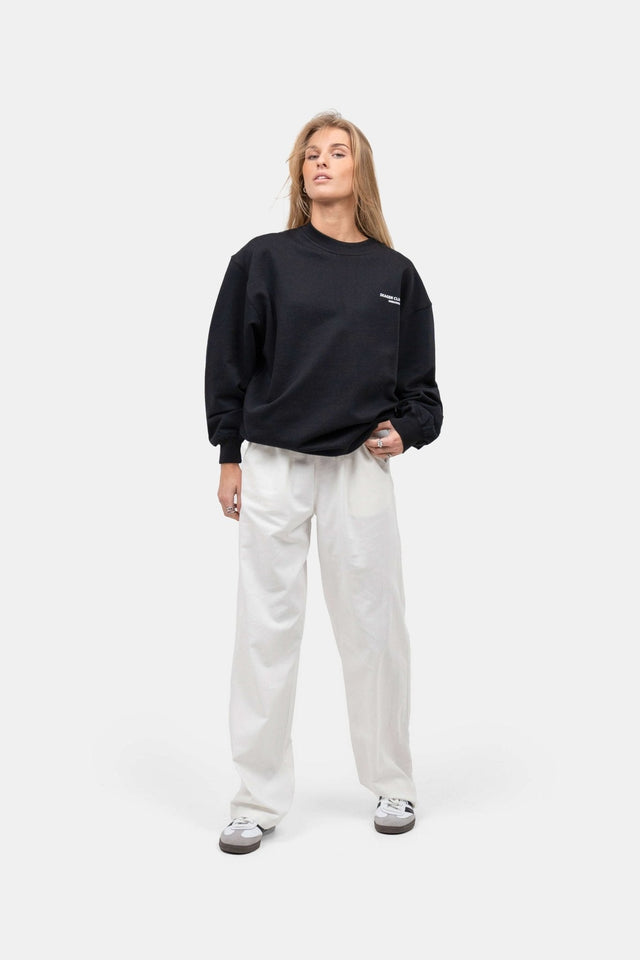 UNMARKED Sweatshirt Sort |  Skagen-clothing.dk