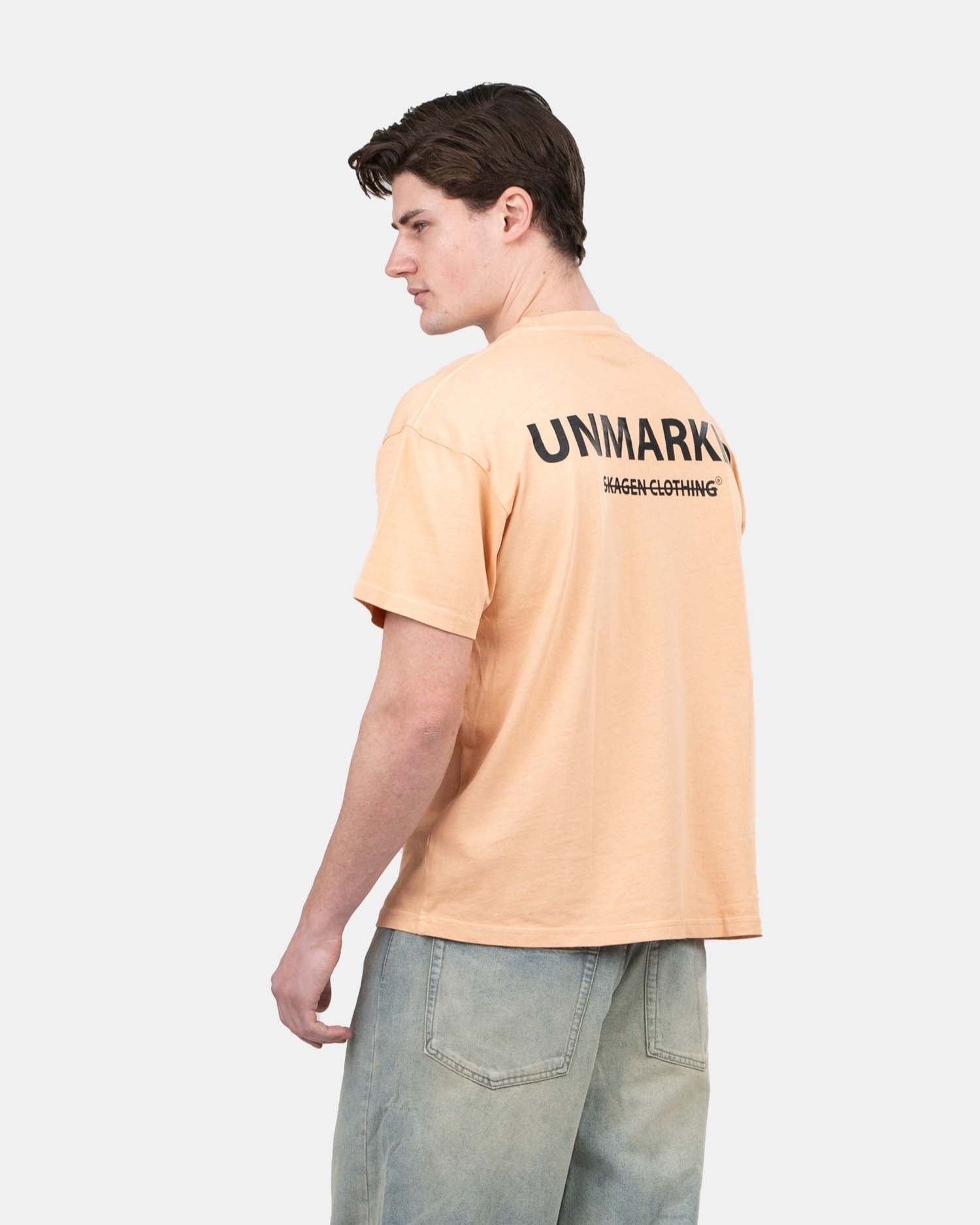 UNMARKED T-shirt Peach | Skagen - clothing.dk