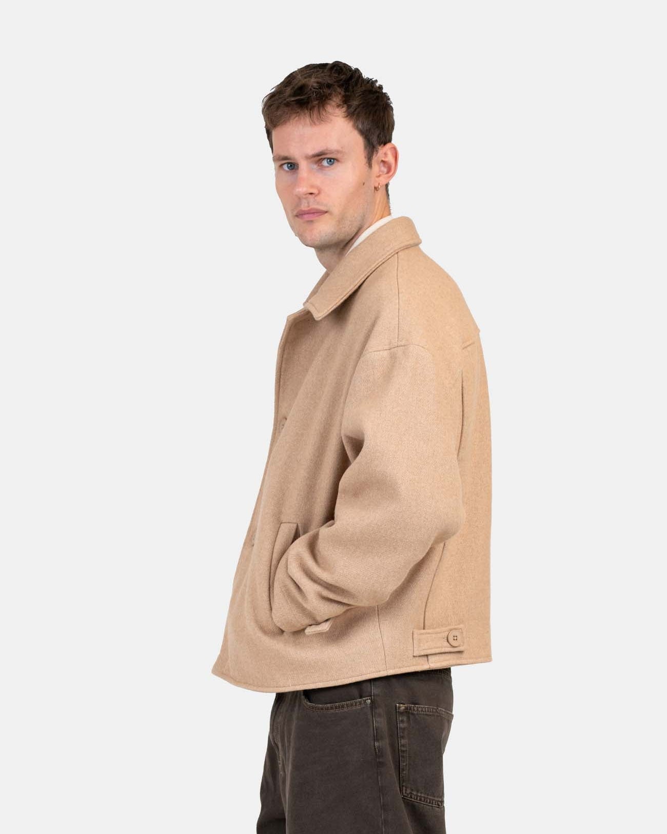 Wool Look Jacket | Skagen - clothing.dk